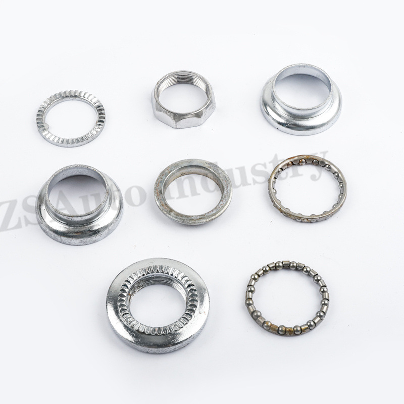 Picture of Electric scooter seven-piece Bowl 26mm three-wheel front fork steel bowl 28mm small dolphin front axle front fork bearing