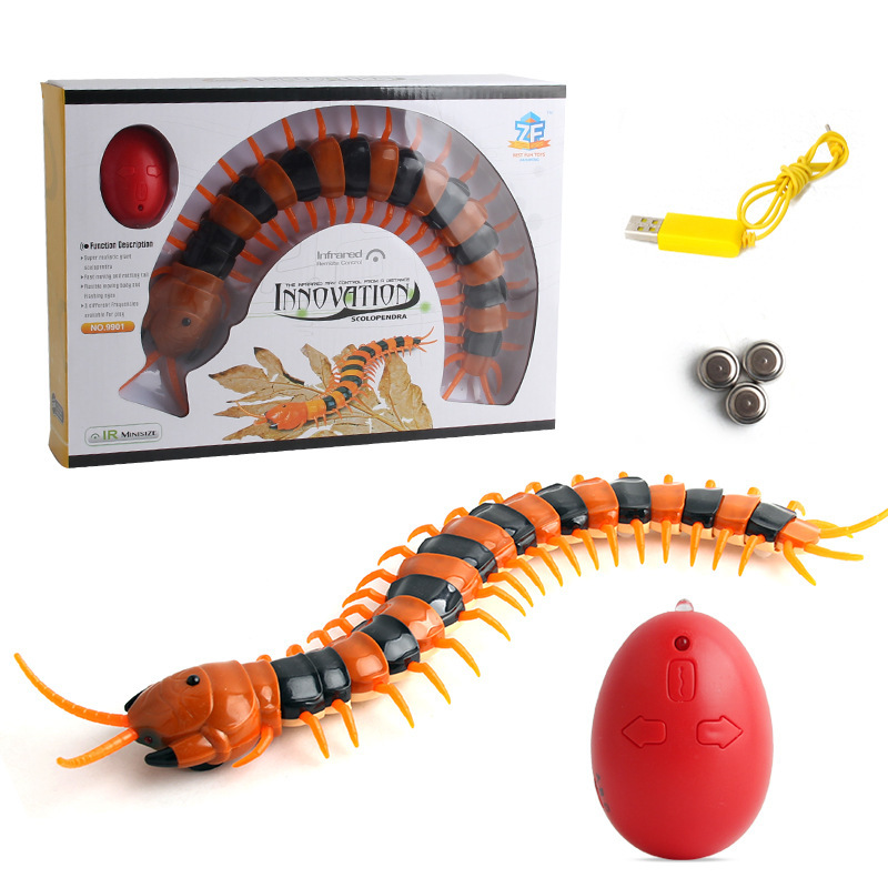Picture of New strange remote control scorpion centipede turtle spider beetle infrared induction reptile electric remote control toy