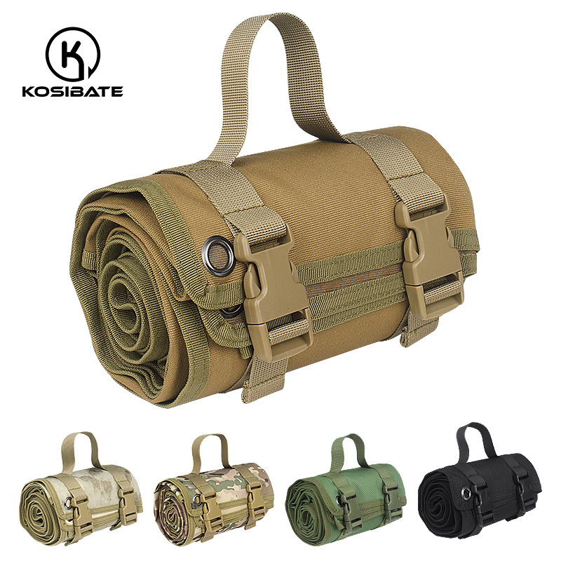 Outdoor Equipment Tactical Shooting Mat Waterproof and Moisture-Proof Mat Satchel Military Fan Training Mat Outdoor Travel Camping Style Mat