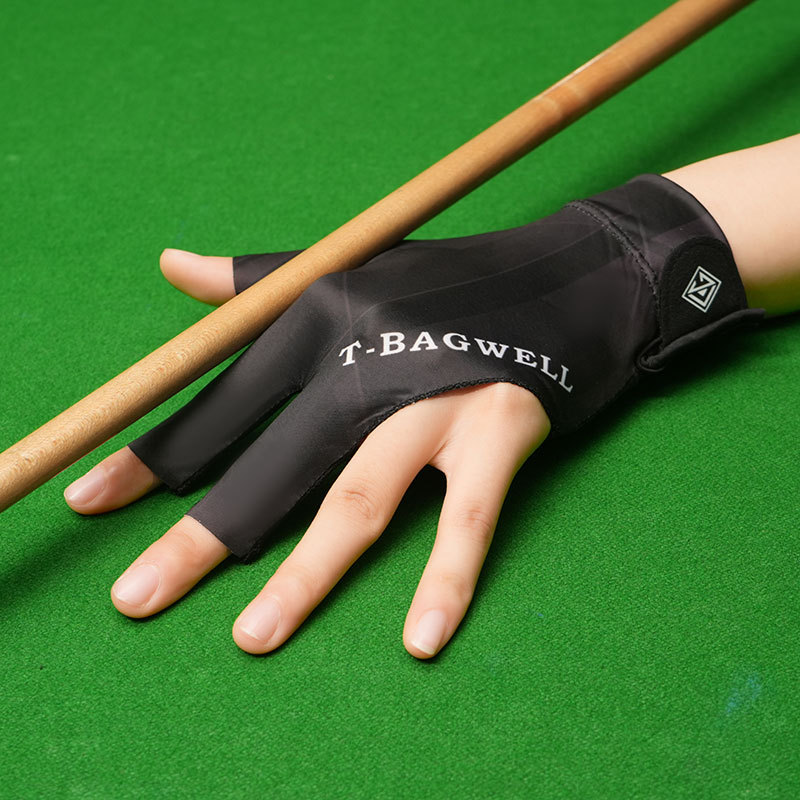Picture of Billiards Gloves Men's and Women's Billiards Open Finger Professional Snooker Game Special Non-Slip Thin Three-Finger High-Elastic A34-TQ