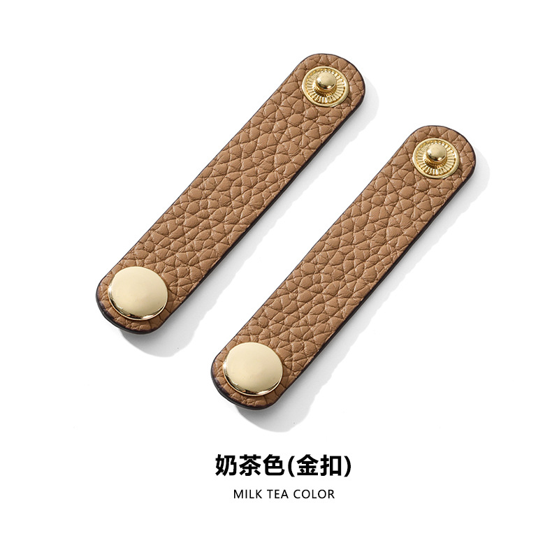 Picture of Mahuangshi D-55 Leather Bag Strap Lindy mini19 Pig Nose Shoulder Strap Shorten Adjustable Buckle Strap Fixed Buckle