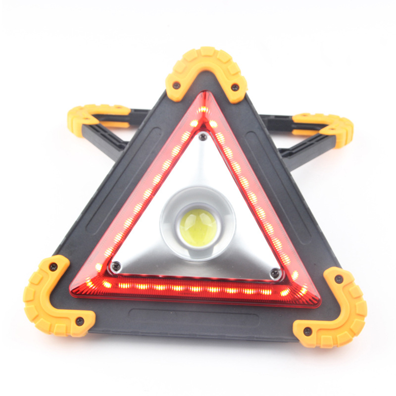 DRCKHORS flashlight car home warning tripod USB charging fault warning light