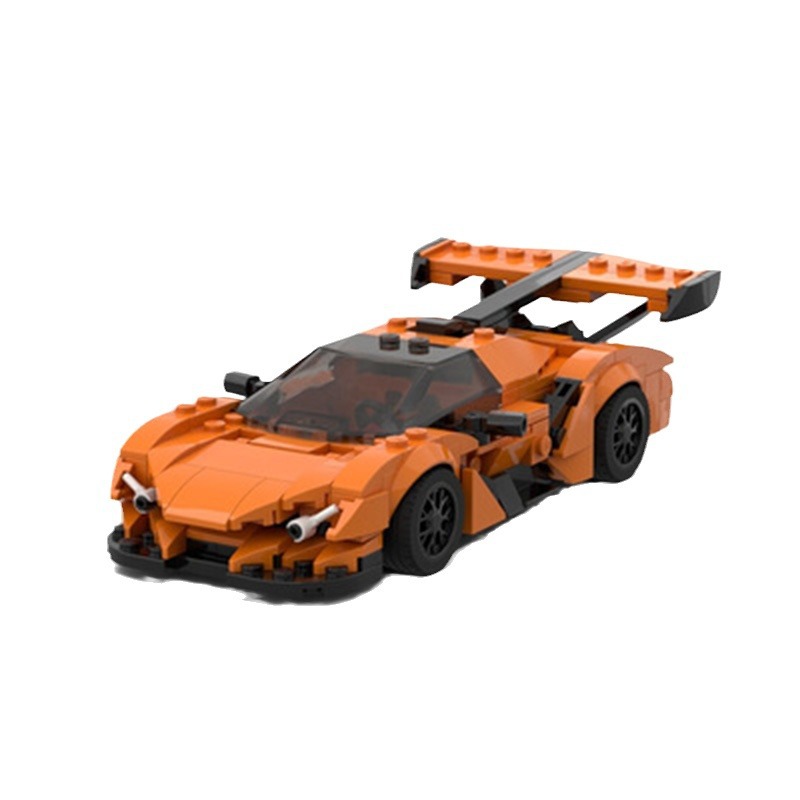 Picture of Moc Compatible with Lego Speed 8-Grids Car Apollo Ie Apollo Difficult Boys Car Model