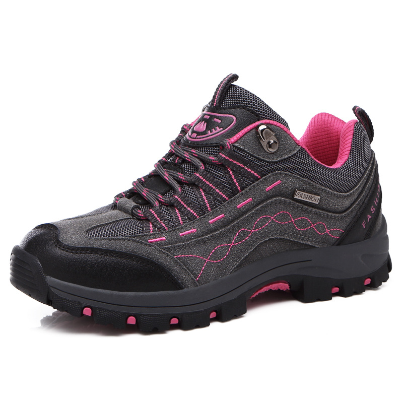 Picture of Autumn Hiking Shoes Men's Shoes Outdoor Shoes Women's Waterproof Non-slip Men's Breathable Sports Off-road Running Shoes Mountain Hiking Shoes