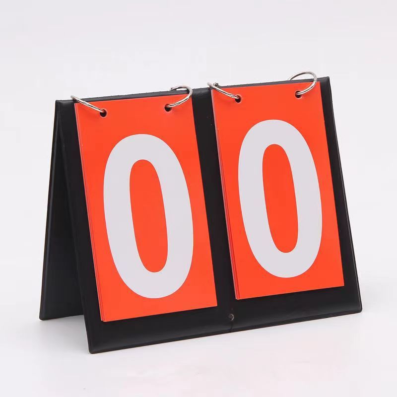 Picture of Portable Page Flip Scoreboard Basketball Scoreboard Billiards Football Table Tennis Scoreboard Flip Scoreboard Special Match Scoreboard