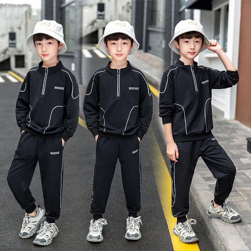 Picture of Children's Wear Boys Autumn Wear suit 2025 New Spring and Autumn Boys Sports Korean Style Handsome Western Style Trendy