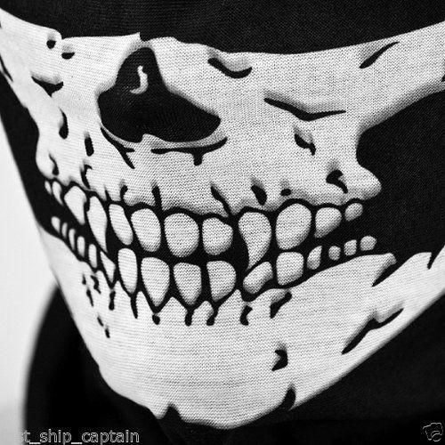 Picture of Seamless Multifunctional Magic Headscarf, Ever-Changing Mask, Warm Erection, Halloween Props, Skull Headscarf
