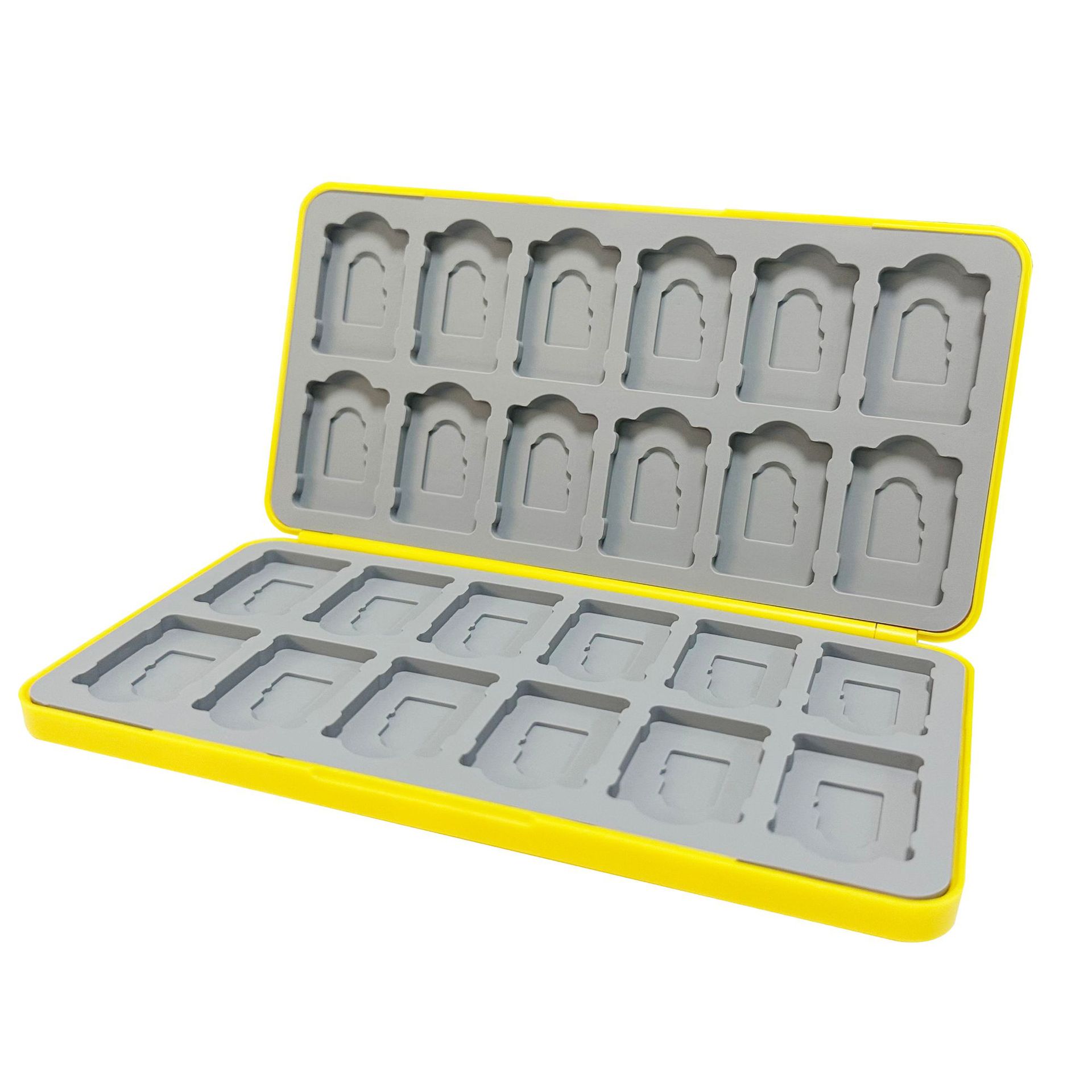 Picture of Wholesale Nintendo game machine card switch storage cassette game card magnetic acrylic transparent storage box