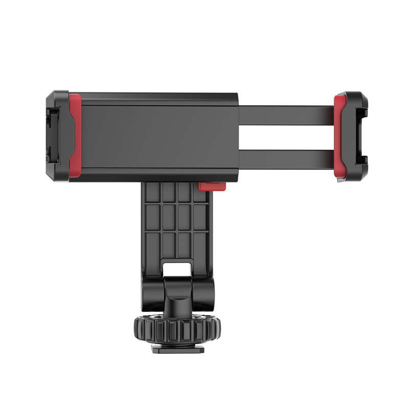 Picture of Mobile phone clip ST-06S double cold boots for SLR camera external horizontal and vertical shooting live hot shoe bracket photography