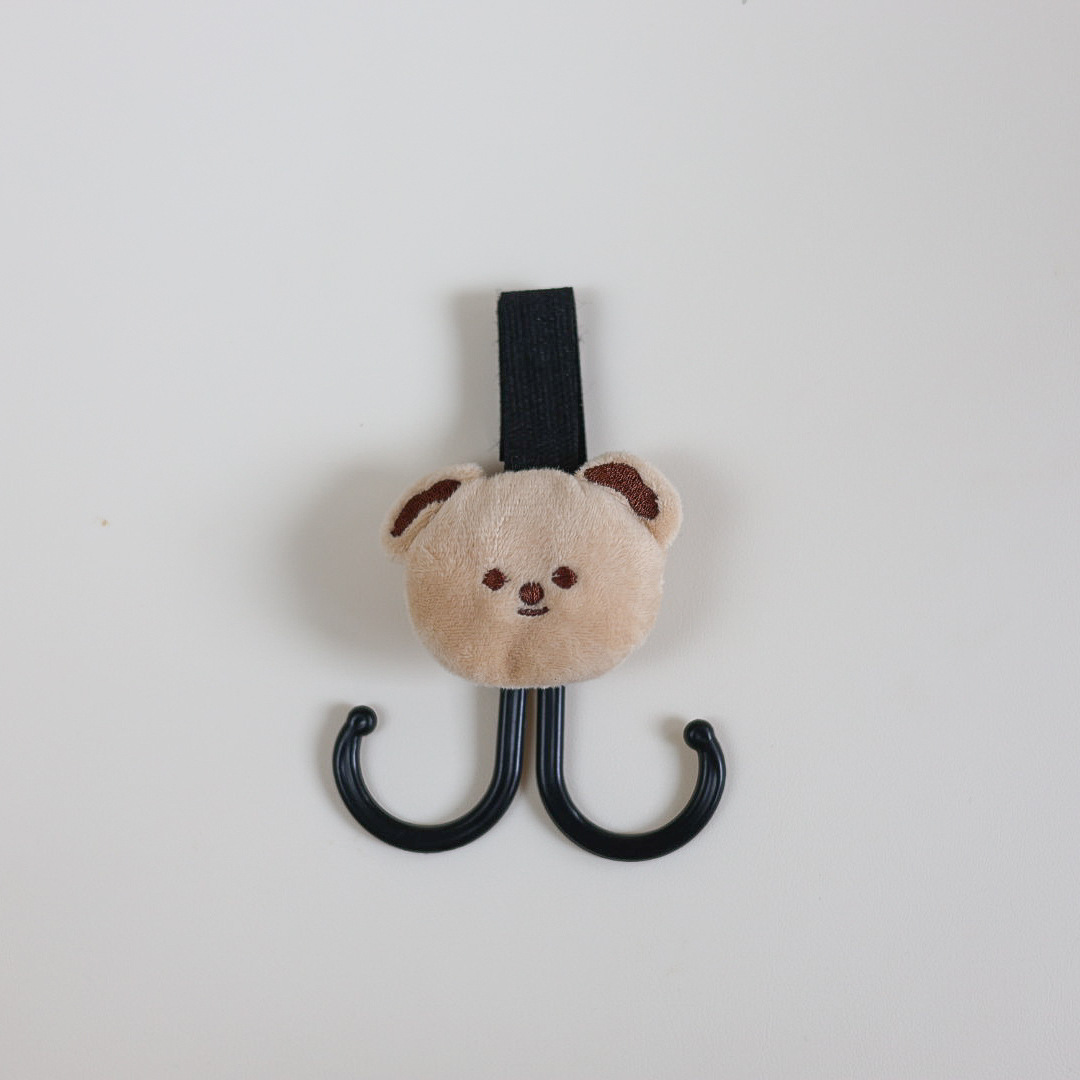 Picture of Han Feng Baby Car Hook Cartoon Bear Storage Double Hook Multifunctional Universal Hook Baby Car Accessories Storage Hook
