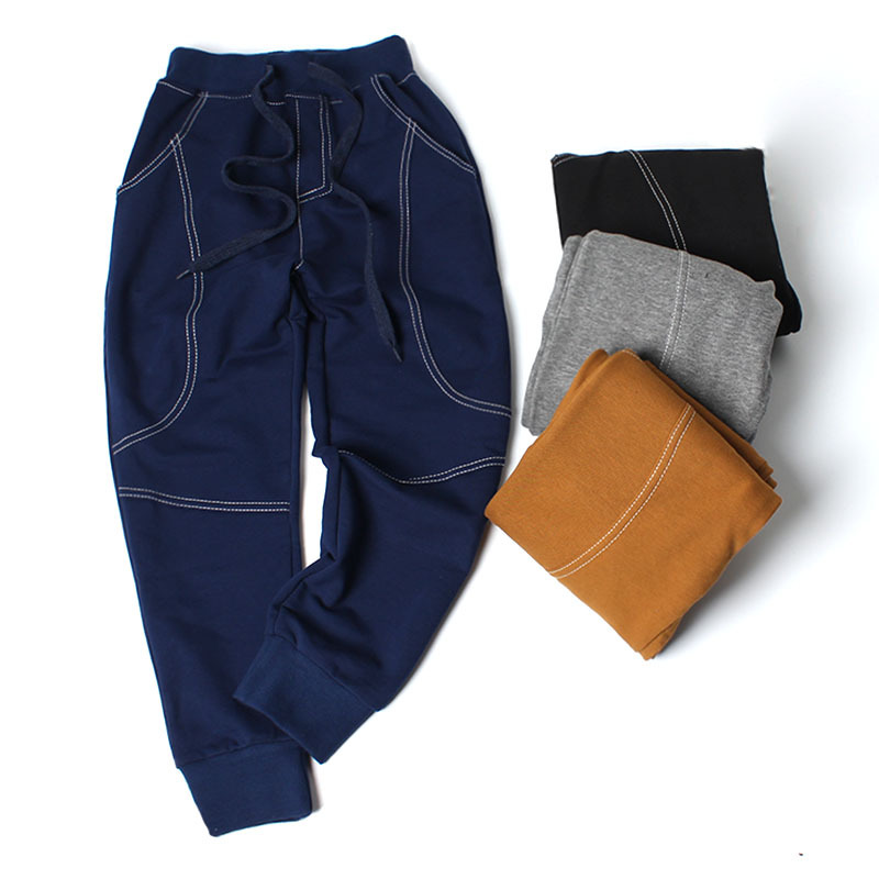 Picture of Autumn Children's Pants Korean Style New Children's Sports Long Pants Big Children's Pure Cotton Casual Anti-Mosquito Pants Children's Pants Wholesale