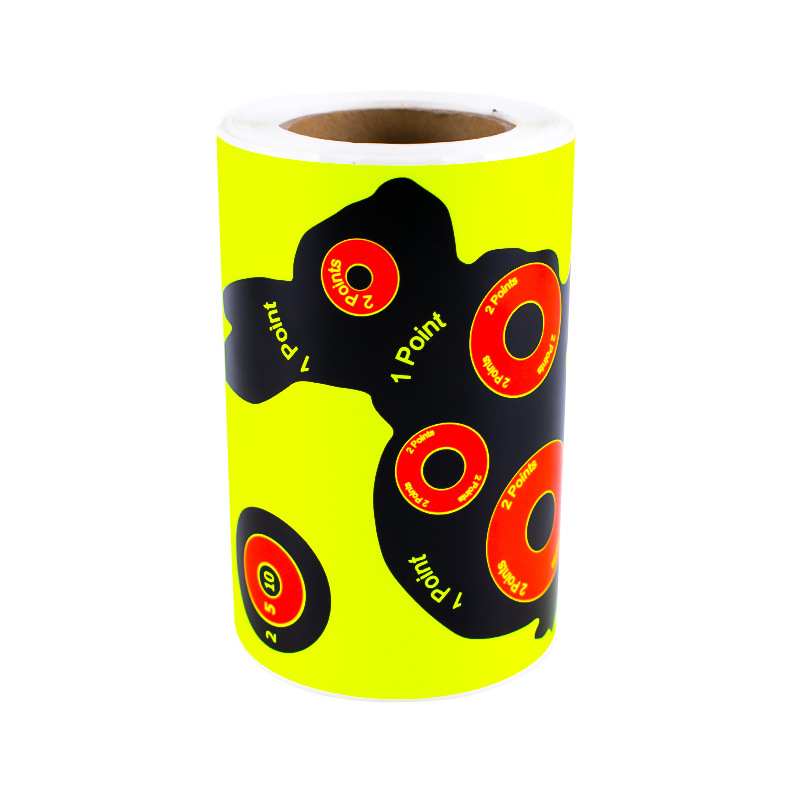 4 inch splash fluorescent arrow target splash flowering target paper composite pulley bow competition practice special target paper