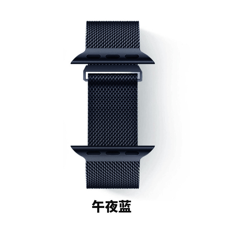 Picture of For Milanese Nice Apple Watch applewatch Stainless Steel Loop Magnetic Buckle Iwatch Strap New