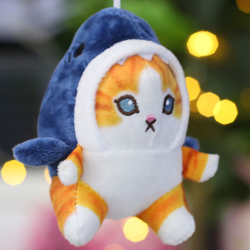 Picture of Cute Lucifer Kitten Mouse Pendant Plush Toy Doll Bag Pendant Doll Keychain Grasp