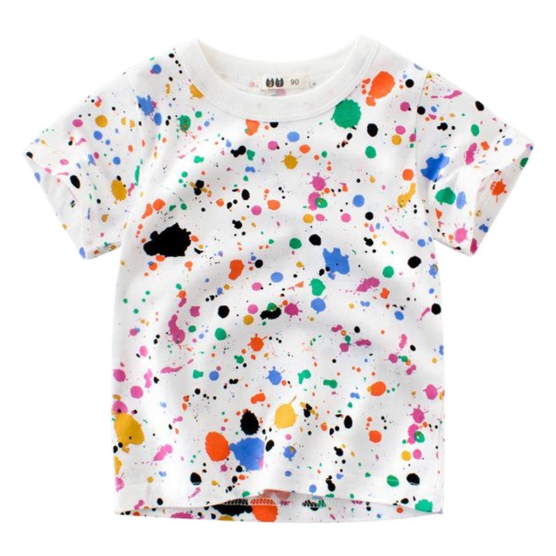 Korean version of children's clothing summer baby short sleeve children's T-shirt boys half sleeve top children's clothes wholesale network
