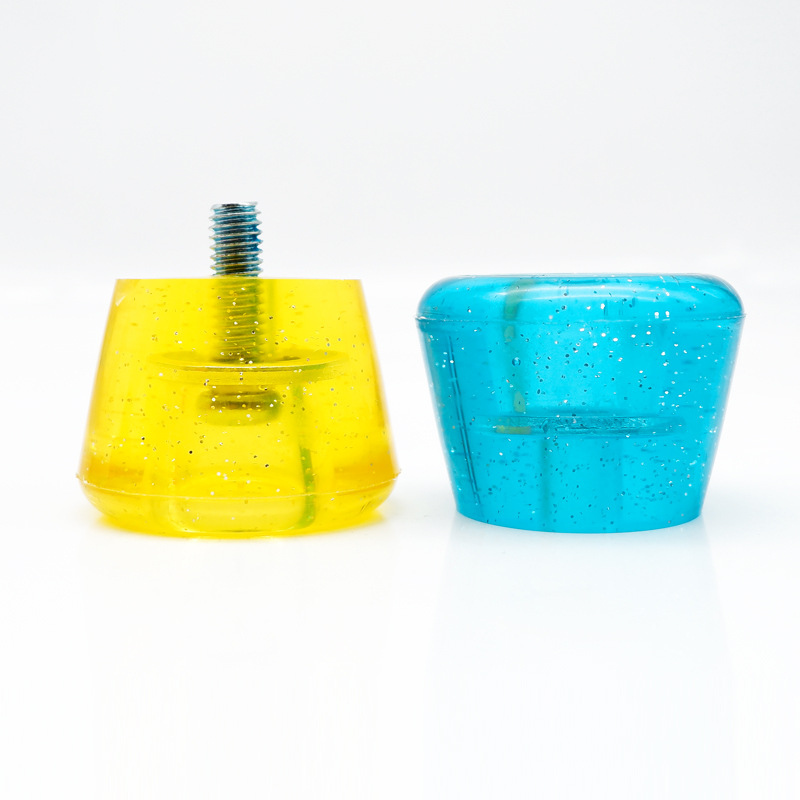 Picture of Spot double-row skates translucent sequins PU high-elastic brake head brake skates brake pads steady brake