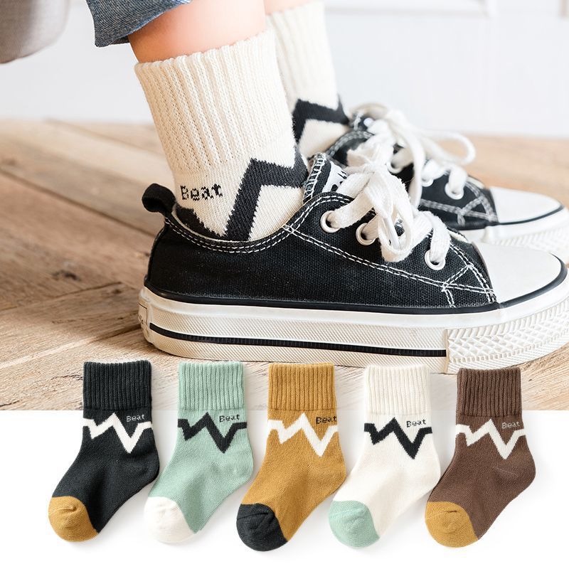 Picture of Children's socks autumn cotton children's socks baby autumn and winter cartoon boys and girls new boys and girls socks