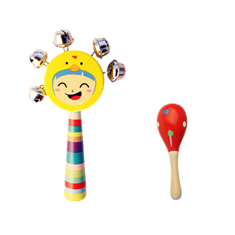 Picture of Newborn Baby Toy Puzzle Hand Grab Rattle 3 to 6-12 Months Baby Boys and Girls 0-1 Years Old Grab Rattle