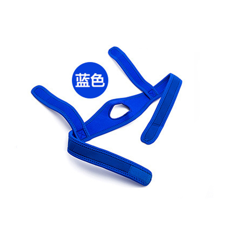 Picture of Triangle anti-snoring belt chin belt V-face pressure mask snoring belt face support strap health care fixed breathing correction belt