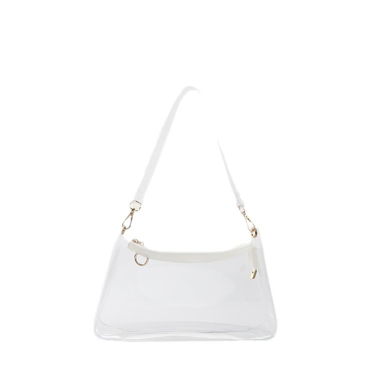 Picture of Europe and Middle East Fashion Jelly Transparent Bag Frog Underarm Bag Dumpling-shaped Portable Shoulder Bag Women's Bag Small Bag