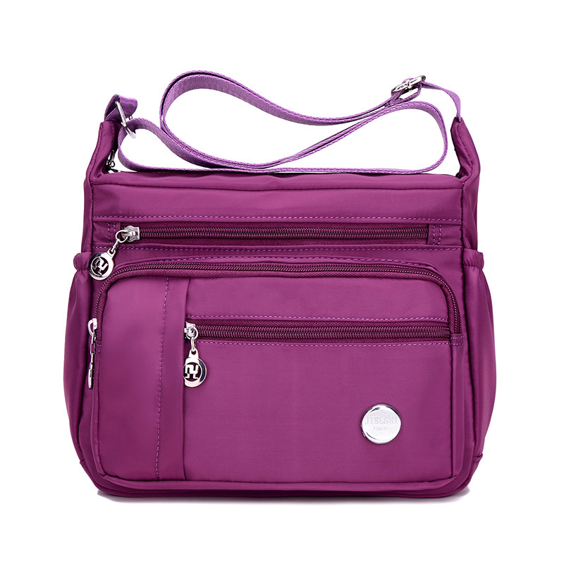 A generation of light casual large capacity nylon cloth bag women's trend Joker shoulder bag outdoor travel messenger bag