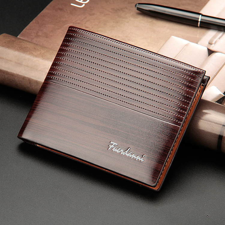 Picture of New Men's Wallet Short Cross-border Youth Simple Multi-card Wallet Men's PU Leather Retro High-end Men's