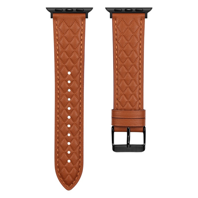 For Iwatch Strap Genuine Leather Apple Strap applewatch8 Watch Strap ultra7 New Style for Men and Women