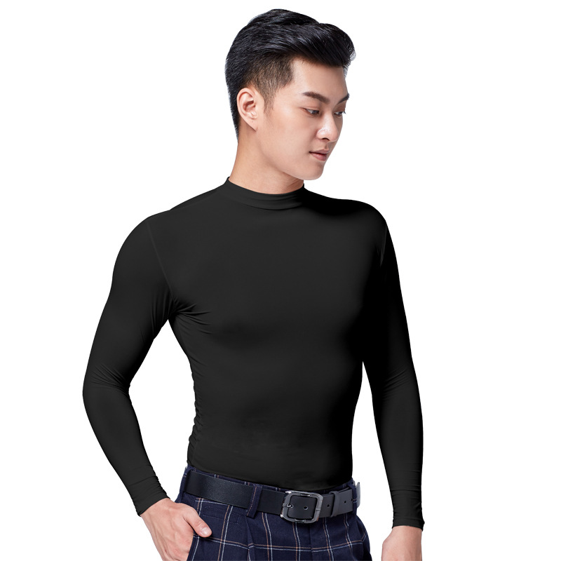 Picture of Polo Golf Golf Clothing Men's Long-Sleeved T-Shirt Sun Protection Clothing Ice Silk Bottoming Shirt Quick-Drying