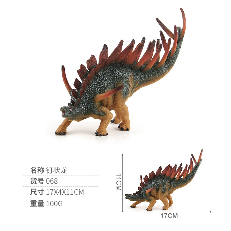 Picture of Shell Fish Animal Model Jurassic Dinosaur Model Toy Simulation Dinosaur Utah Raptor Triceratops Cross Border