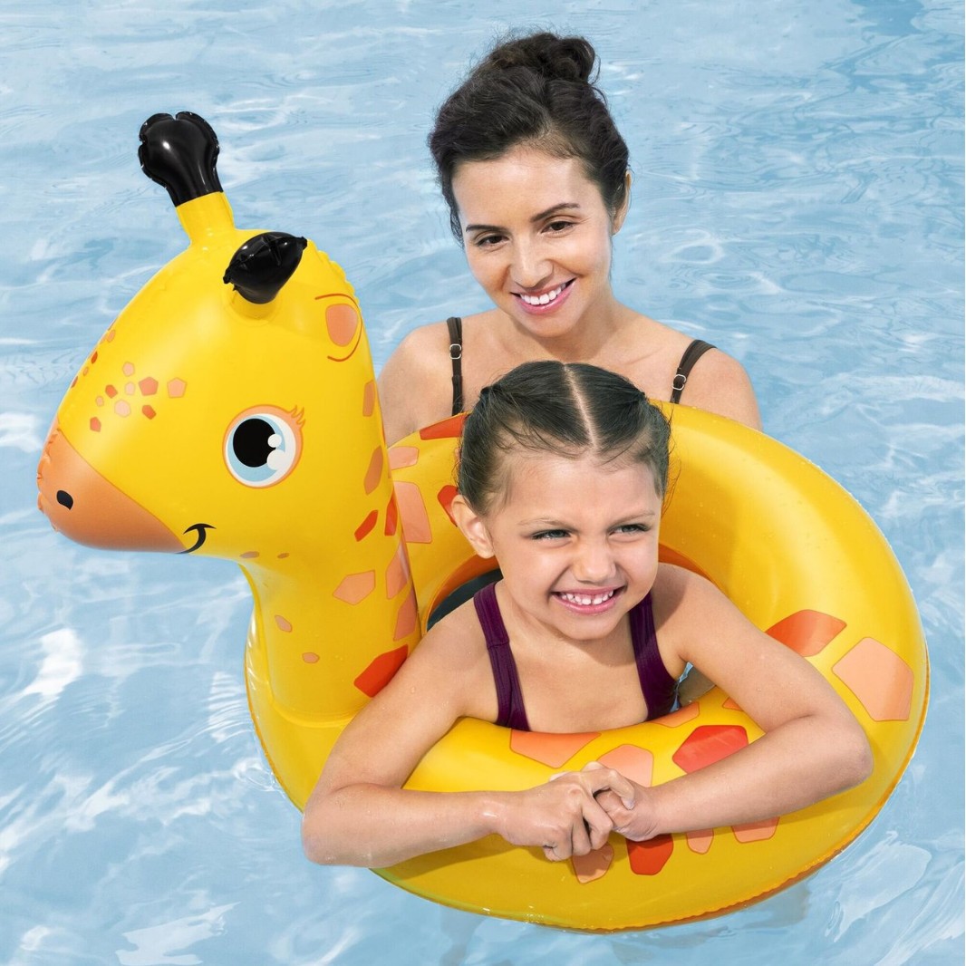 Picture of INTEX baby swimming ring underarm children children baby swimming ring umbrella cover sunshade seat ring 0-1-3-6 years old