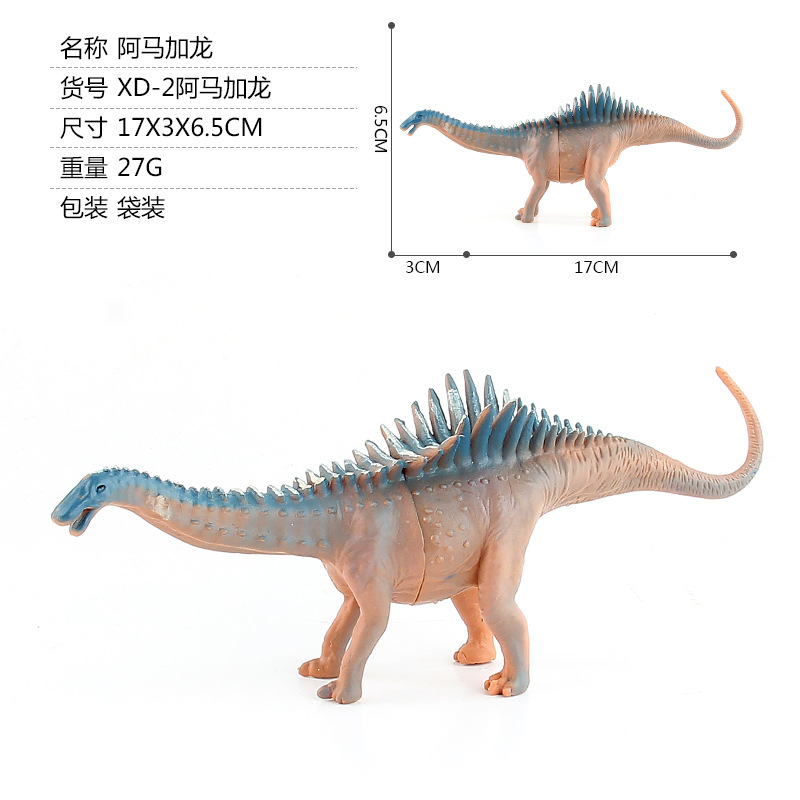 Picture of Animal Jurassic Dinosaur Model Series, Simulated Tyrannosaurus Dinosaur World, Various Static Toy Models