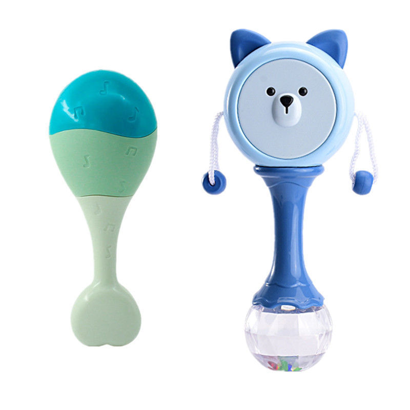 Picture of Hand Rattle Baby Toy 0-1 Year Old Tooth Gel Boiled Baby Newborn Rattle Early Education Children Soothing Early Education