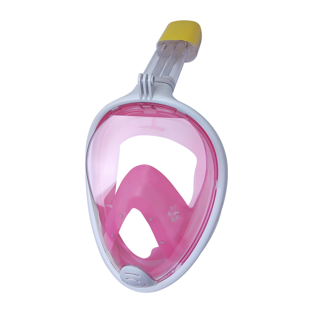 Picture of Snorkeling new full dry diving mask spot GOPRO silicone snorkeling mask diving set factory direct sale