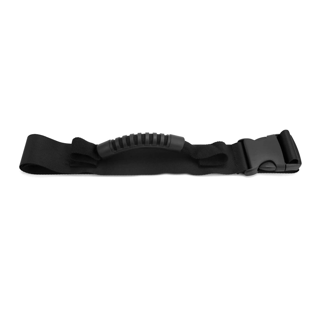 Picture of Handlebar hand luggage strap design length adjustable packing belt luggage case strap one-word packing belt rope