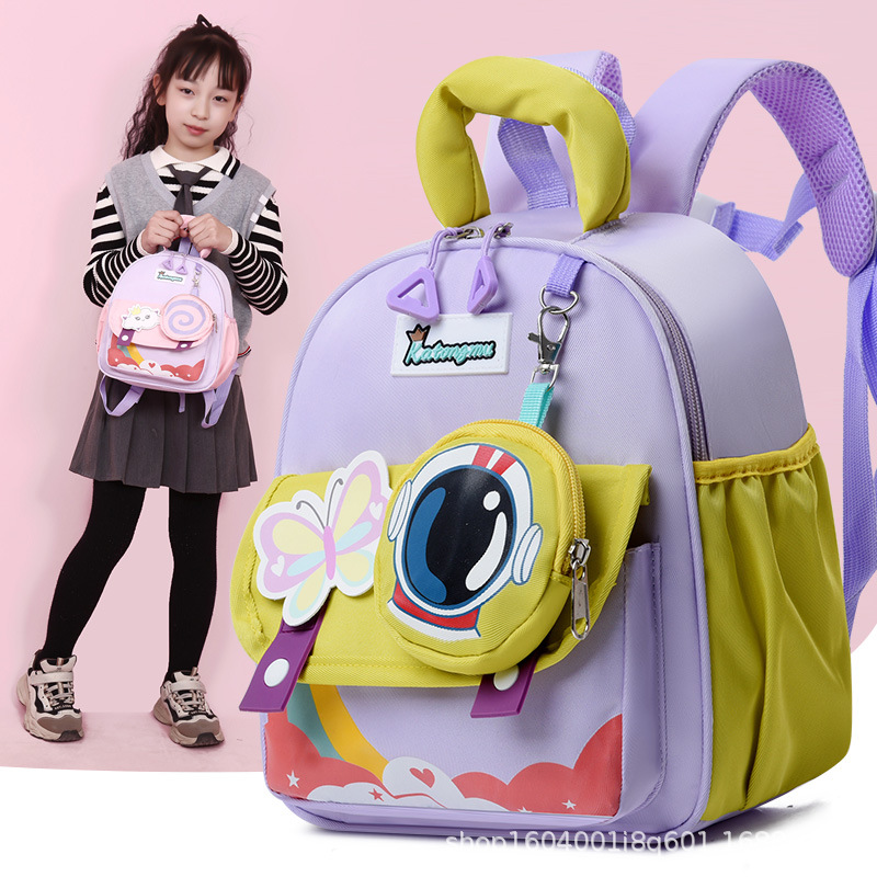 Picture of New Kindergarten Schoolbag Girl Cute Children Backpack 2-3-4 Years Old Baby Cartoon Children Backpack Wholesale