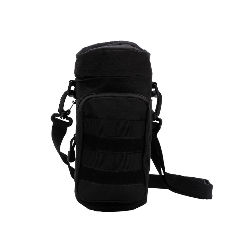 Picture of Tactical kettle bag EDC mobile phone kettle storage bag molle outdoor travel accessories water cup kettle hanging bag
