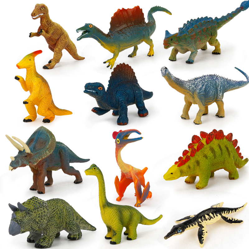 Picture of Popular science toys sand table scene dinosaur marine animal matching knowledge learning card science education cognitive model teaching aids