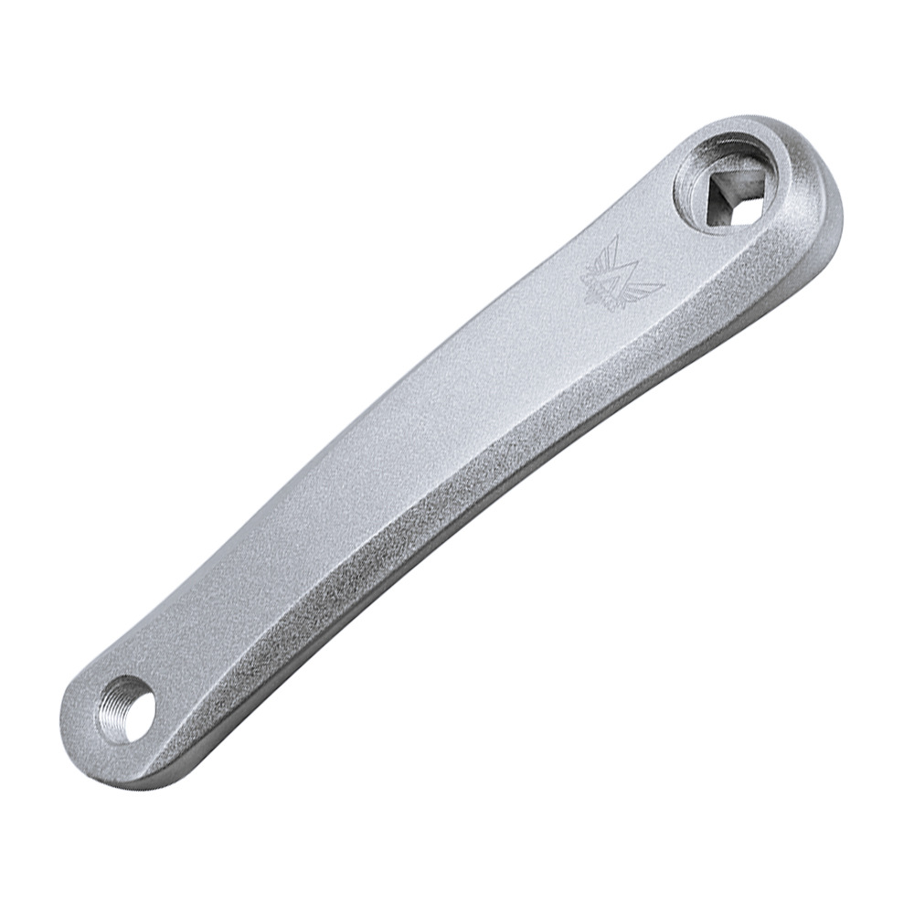 Picture of Mountain bike tooth plate left crank bicycle square hole tooth plate left separate crank 170 crank repair parts cross border