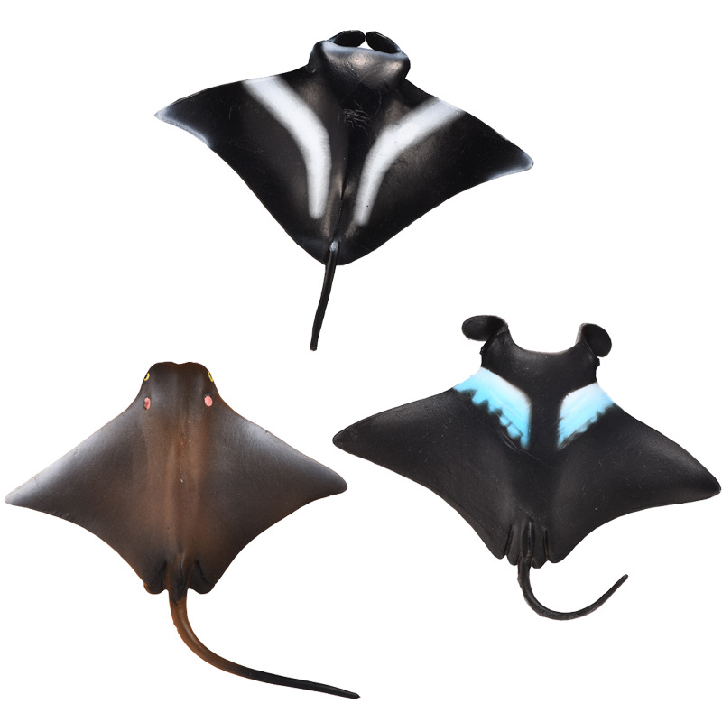 Picture of Cross-border solid marine animal devil fish sawfish marine life simulation model children toy boy gift