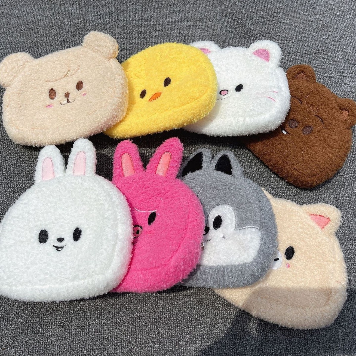 Picture of LoveSTAY SKZ'S Chocolate Factory Fluffy Pouch Storage Bag Cosmetic Bag