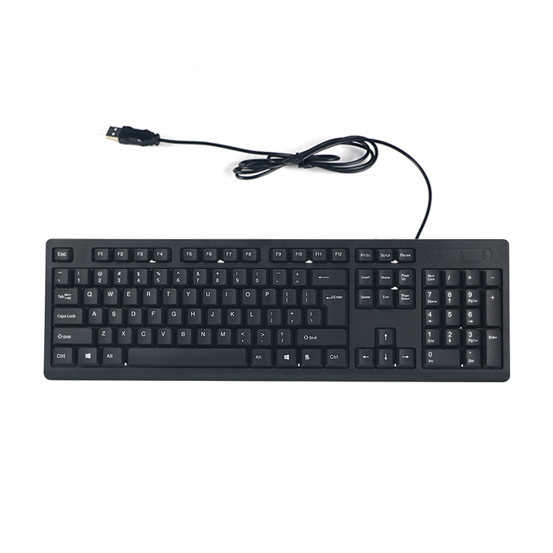 Picture of E-Commerce Power Supply M120 Keyboard and Mouse Set USB Interface Wired Office Computer Accessories Keyboard and Mouse Set