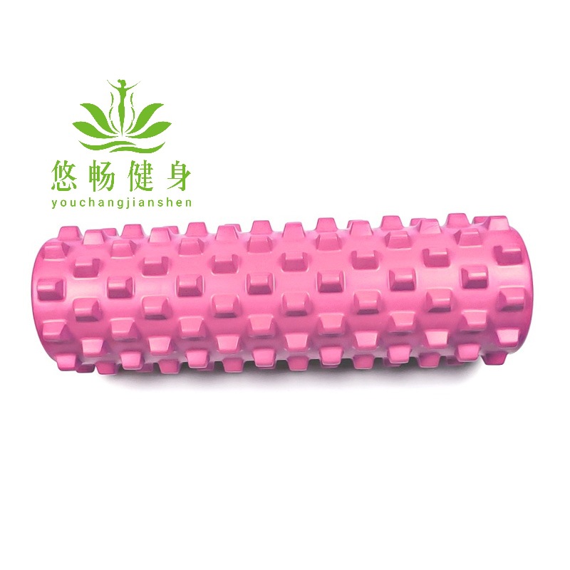 Picture of 45cm Hollow Yoga Column Eva Floating Point Mace Stereo Dot Fitness Foam Shaft Muscle Massage Relaxer