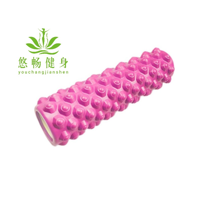 Picture of 45cm Hollow Yoga Column Eva Floating Point Mace Stereo Dot Fitness Foam Shaft Muscle Massage Relaxer