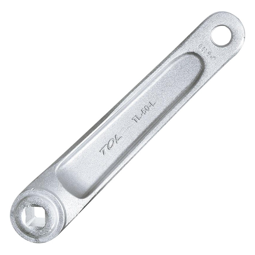 Mountain bike tooth plate left crank bicycle square hole tooth plate left separate crank 170 crank repair parts cross border