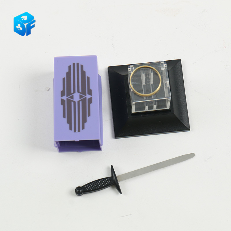 Picture of Northern Magic Liu Qian's Same Sword Wear Ring Wear Heart-wearing Sword Close-up Actual Combat Advanced Shock Magic Props