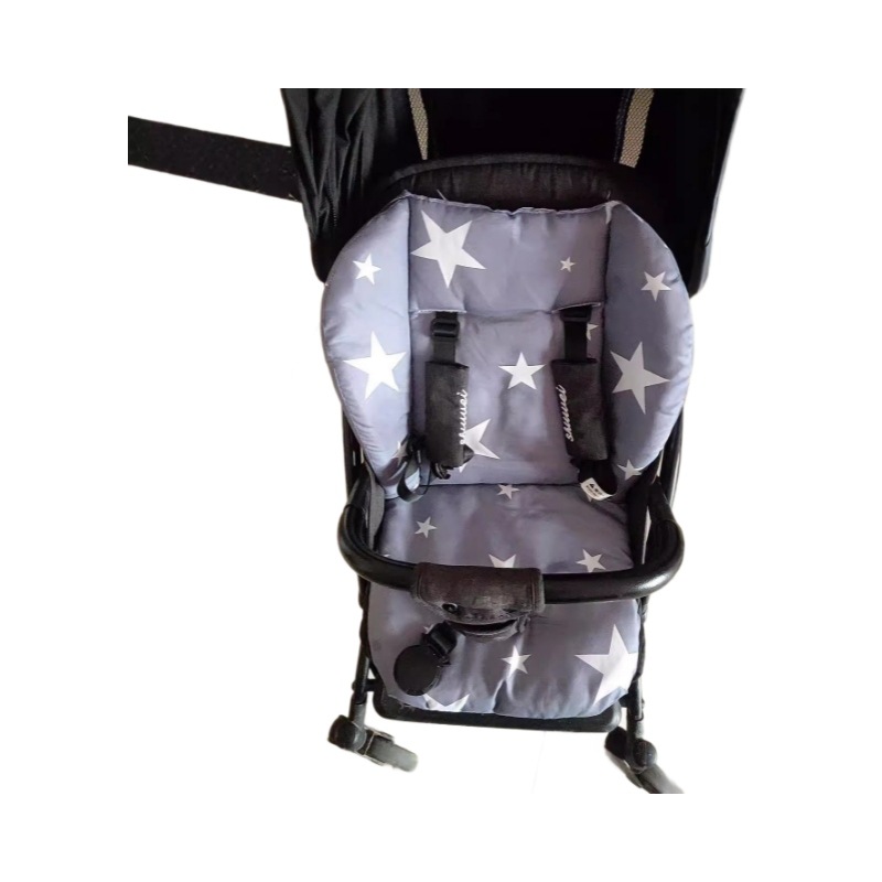 Picture of Factory stroller cotton pad thickened warm trolley cushion baby dining chair baby stroller universal stroller mat