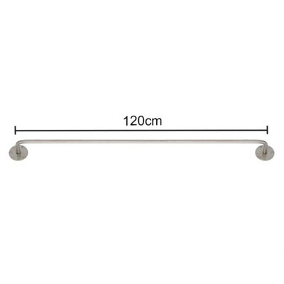 Picture of Stainless Steel Positive Hanging Display Rod Children's Clothing Store Display Rack Wall Hanging One-word Shelf Point Hanging Clothing Store Hanging Hangers