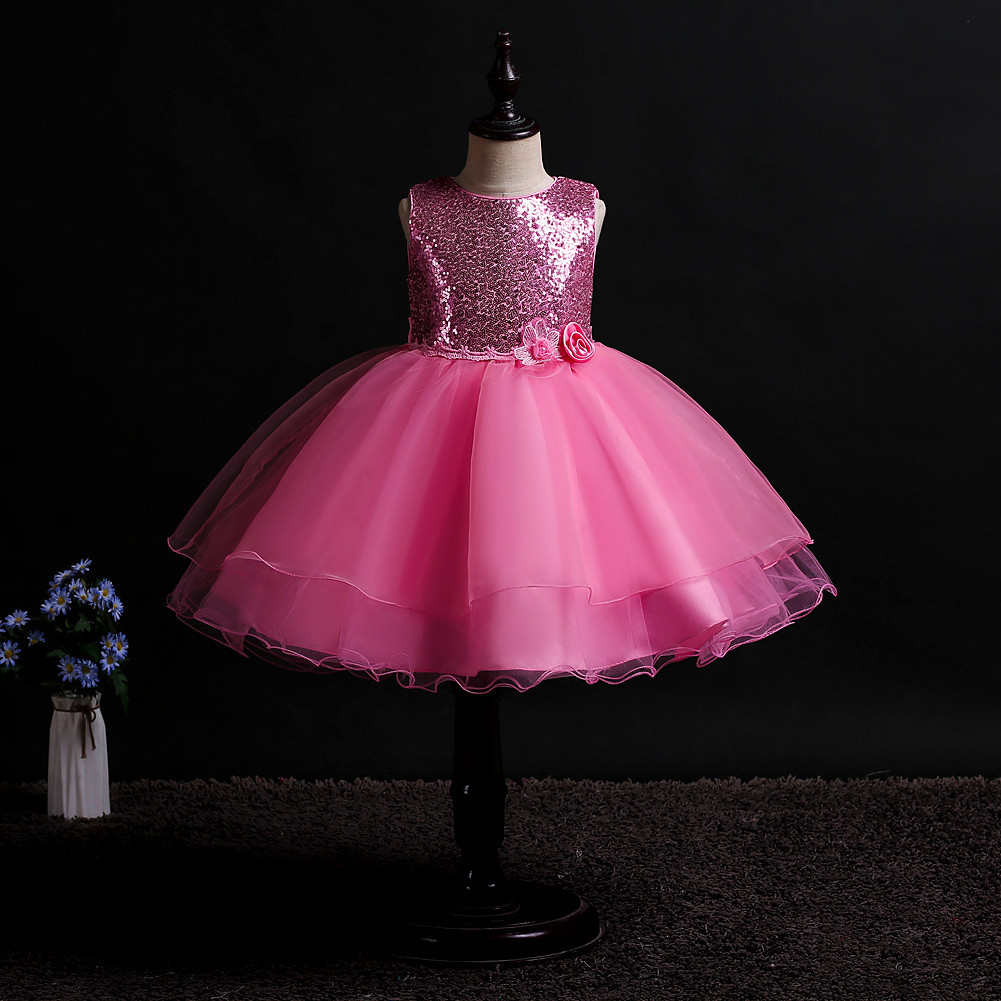Children's Princess Dress Performance Clothing Children's Clothing Dress Kindergarten Performance Clothing Girl's Dress Vest