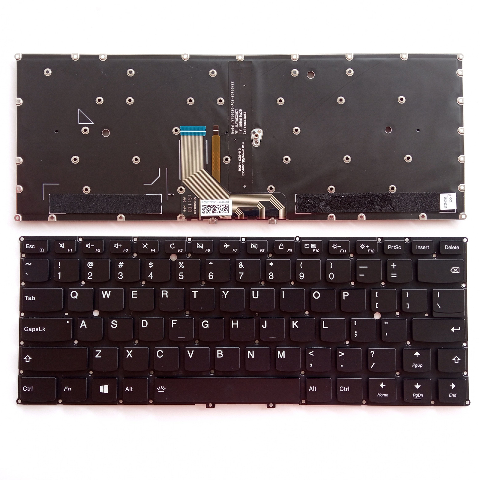 For Lenovo YOGA 910-13IKB YOGA 5 Pro 910-13 Laptop Backlit Keyboard