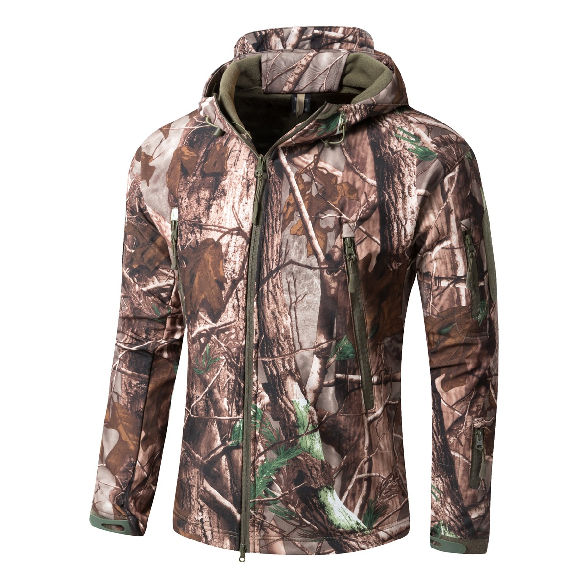 Picture of Shark skin soft shell assault coat size tactical military fans windproof warm outdoor mountaineering suit a generation of hair